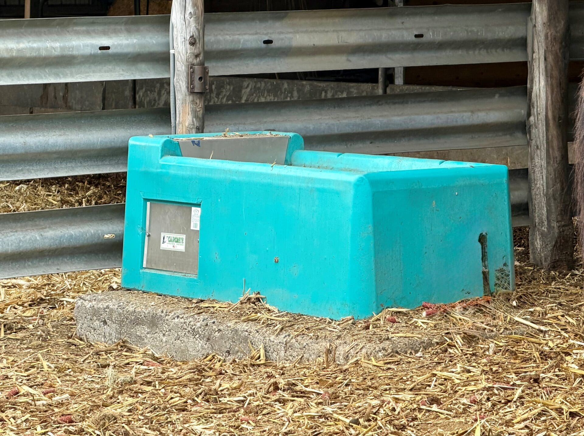 Cancrete Super-Insulated Precast Concrete Livestock Waterer