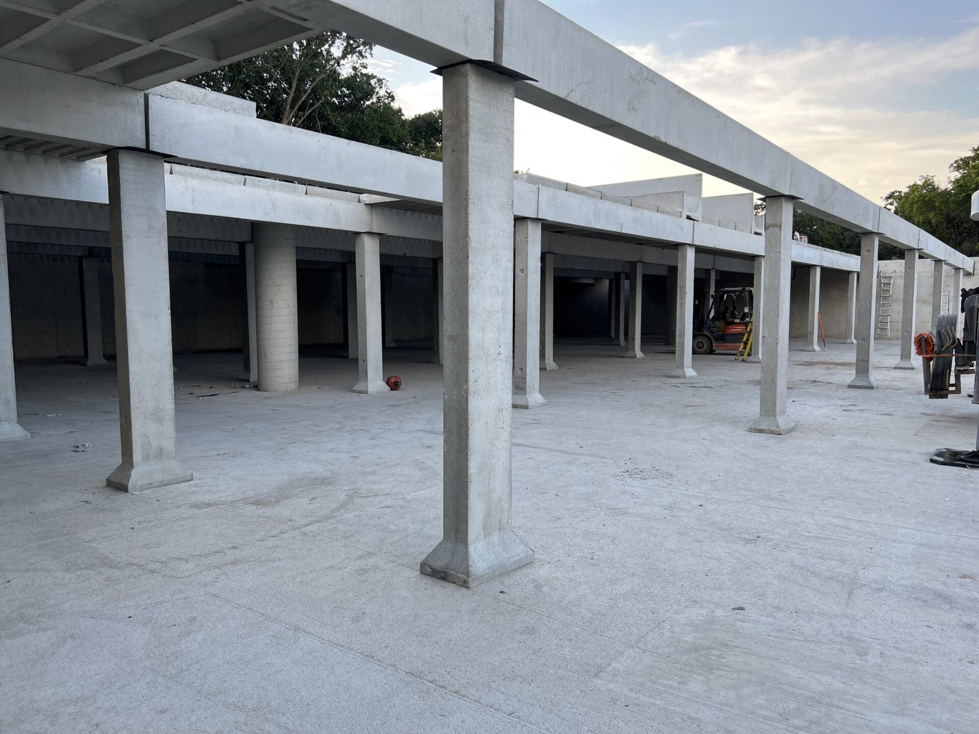 Slats, beams & Columns